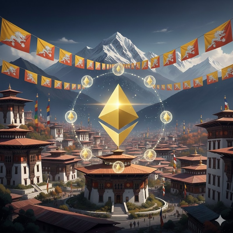 부탄 국부펀드, 이더리움에 베팅…97만 달러 규모 스테이킹 단행