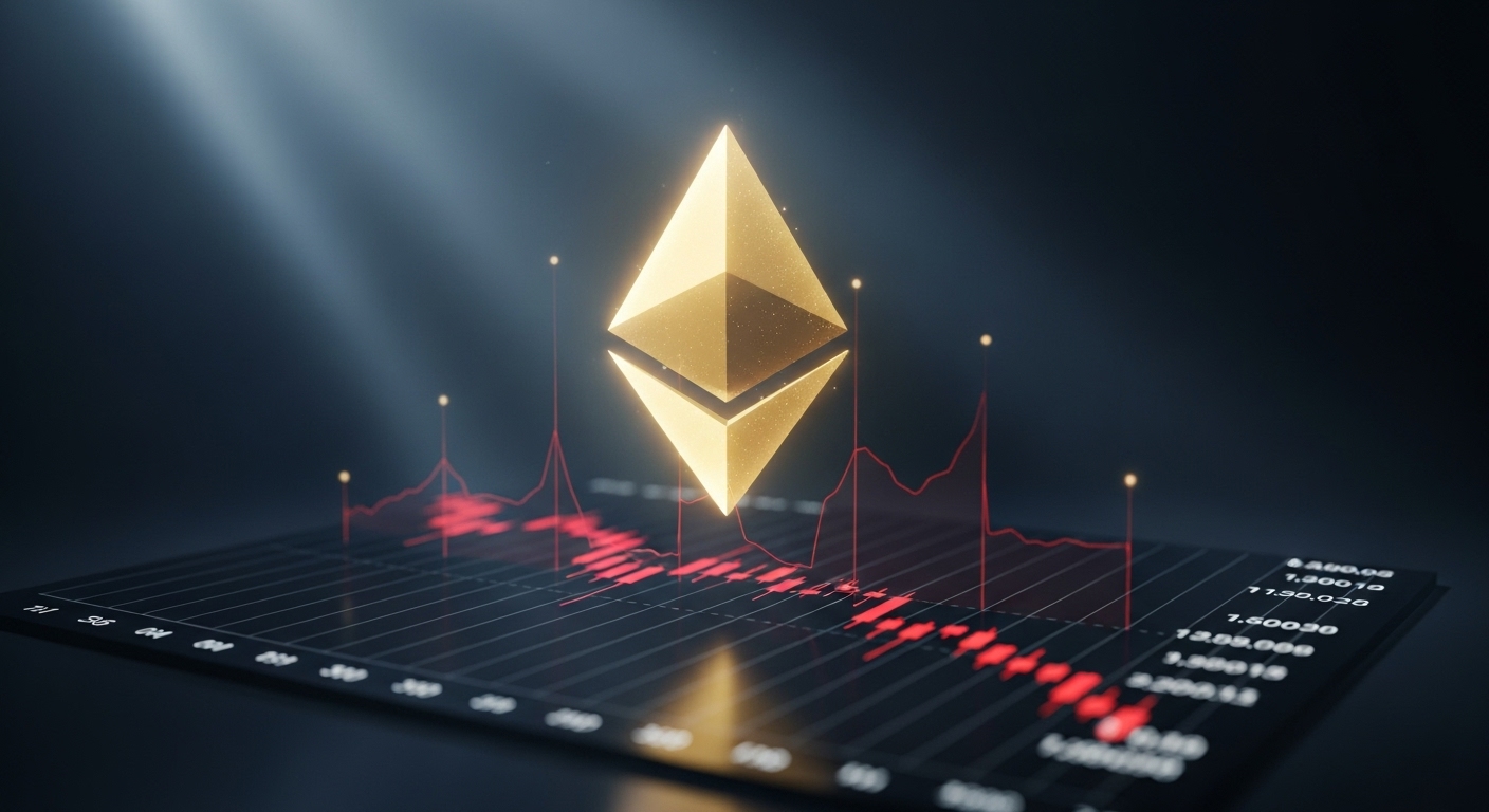 이더리움($ETH), 3,450달러 회복 전까지 하락 지속 가능성 커졌다