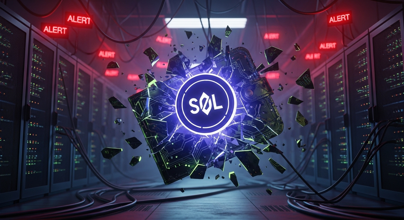 업비트, 솔라나 $SOL 핫월렛서 527억 원 유출…전면 입출금 중단 돌입