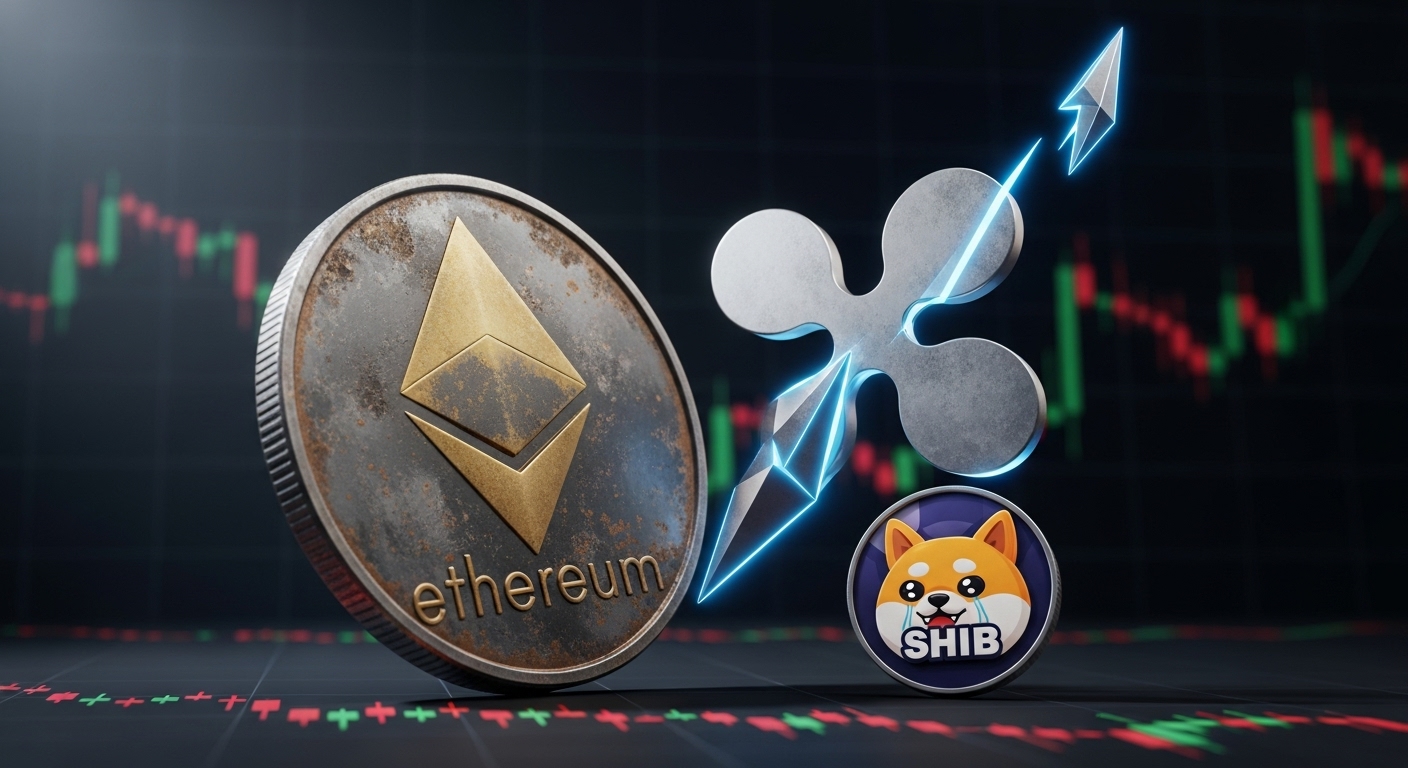 이더리움·XRP·시바이누 동반 약세…기술 지표 전반 ‘하락 신호’