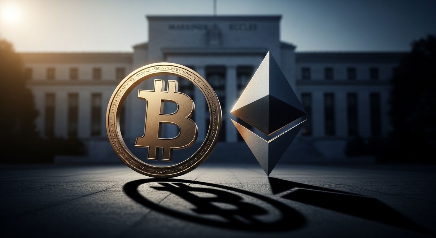 연준 12월 금리 결정 ‘갈림길’…암호화폐 시장, 비트코인·이더리움 반응 주목