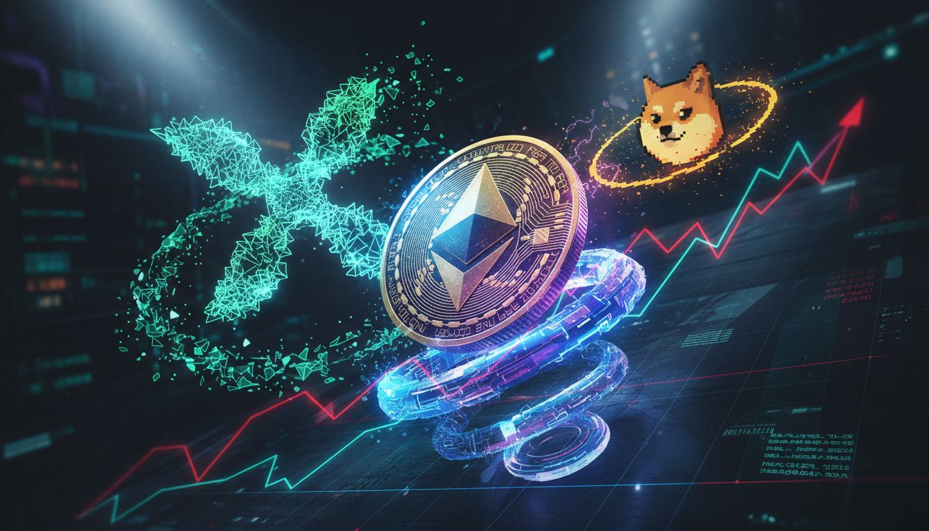 이더리움 $3,500 재돌파 노린다…XRP·도지코인도 기술적 반등 조짐