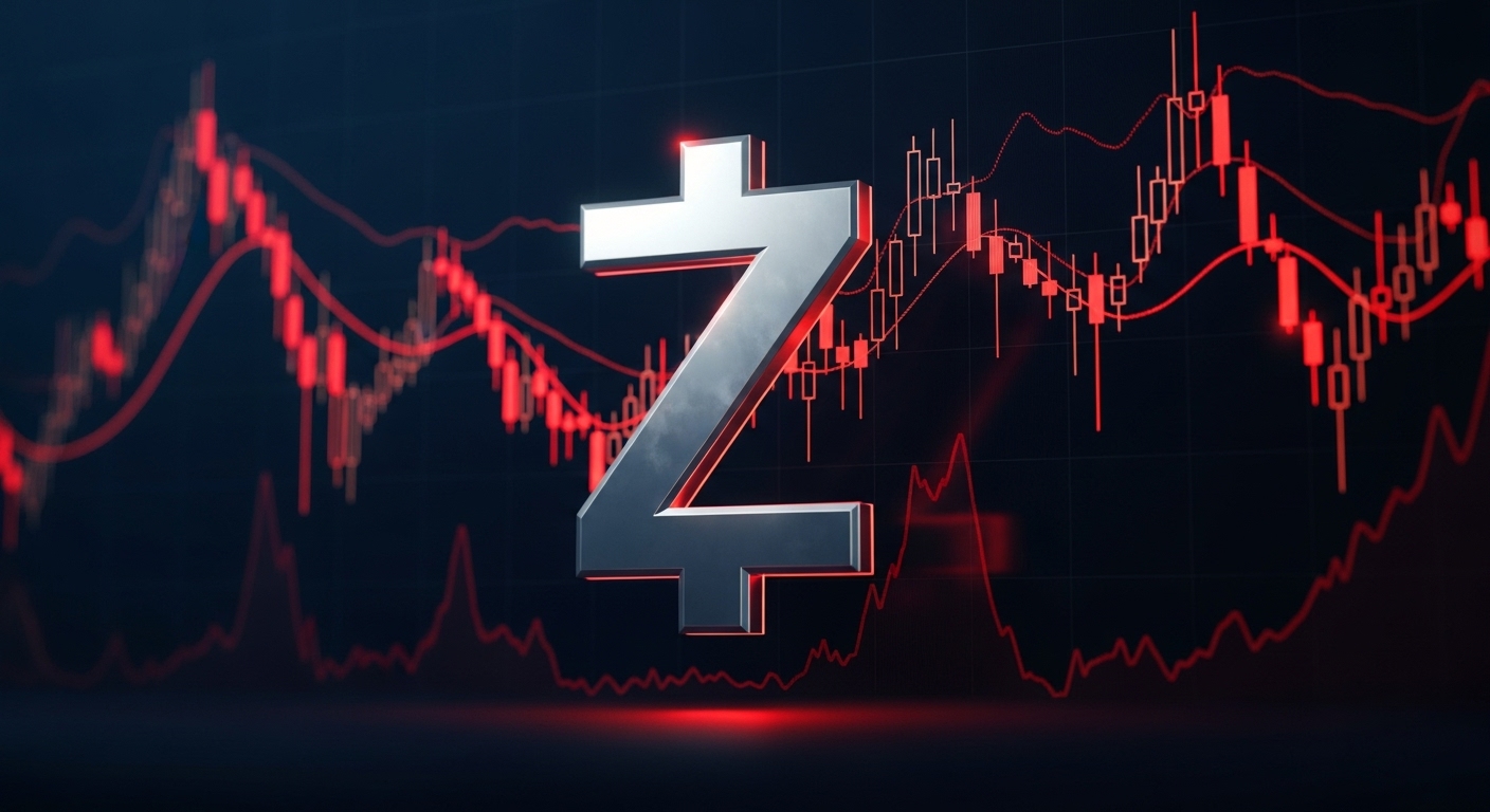 Z캐시($ZEC) 하루 만에 19% 급락…지지선 붕괴에 추가 하락 우려