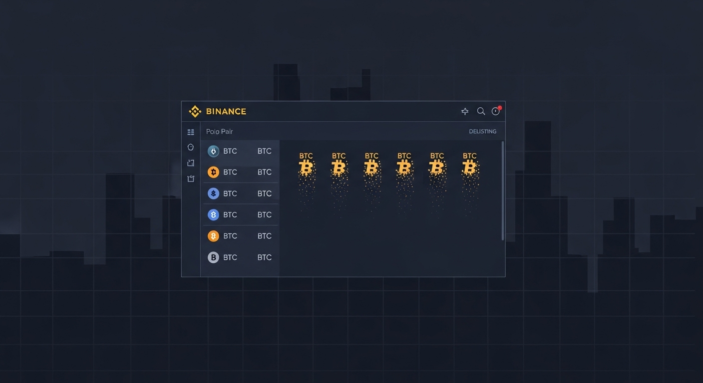 바이낸스, 12종 BTC 마진 페어 대거 상장폐지…“리스크 관리 강화”