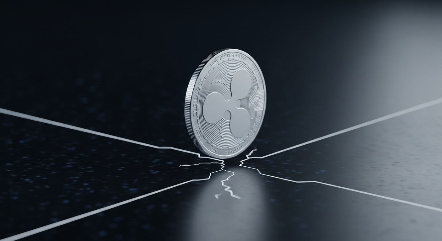 XRP, 단기 조정 본격화…2.4450달러 지지선 붕괴 시 추가 하락 경고