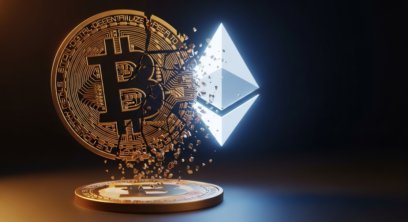 비트코인 $BTC 10만 달러 붕괴…이더리움 $ETH·도지코인 $DOGE 엇갈린 반응