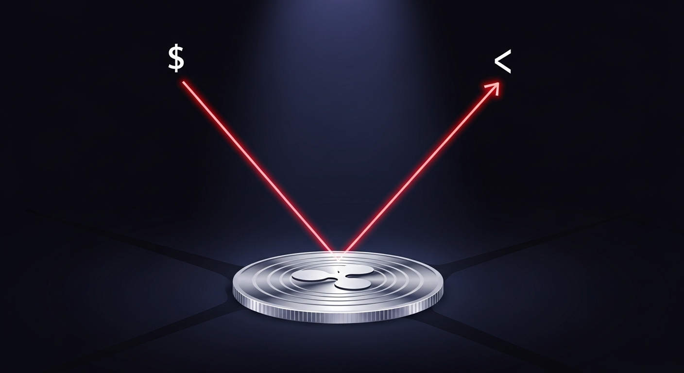 리플(XRP), 달러·비트코인 동시 저항선 압박…기술 분기점 도달