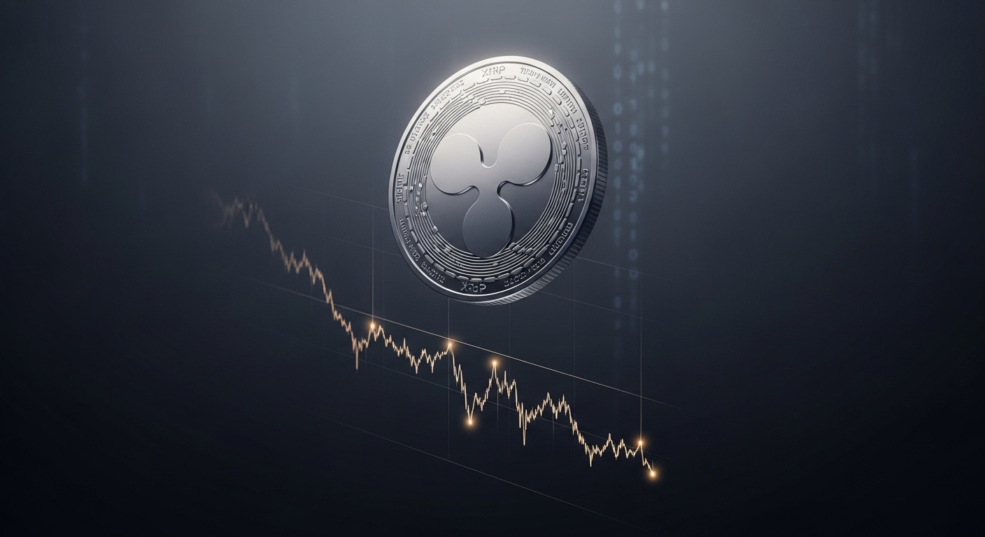 XRP, 지지선 하단 위협…단기 추가 하락 가능성 제기