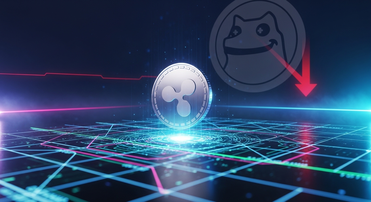 XRP 네트워크 급증, SHIB 거래량 ‘제로’ 수렴…비트코인 $300만 전망도 나왔다