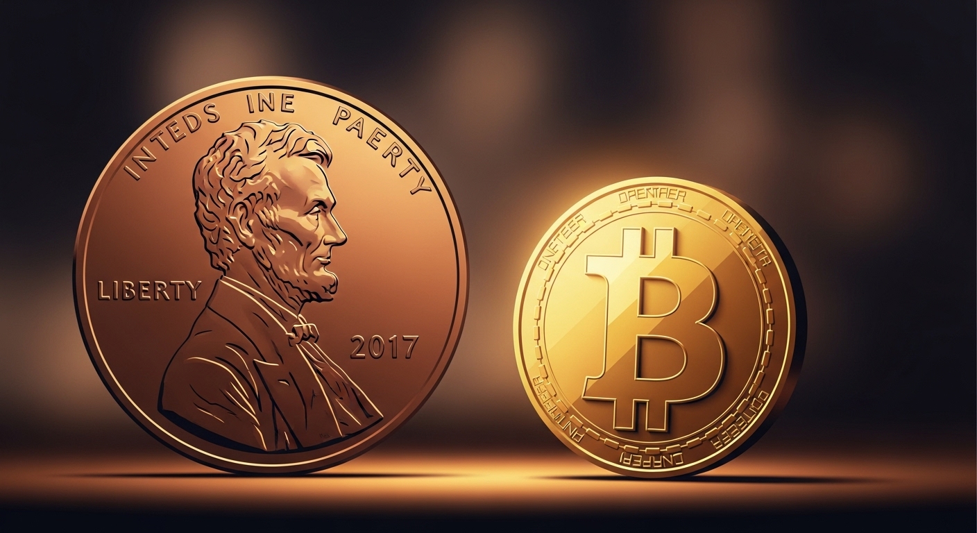 美, 1센트 동전 ‘페니’ 역사 속으로…비트코인 대안통화로 부상