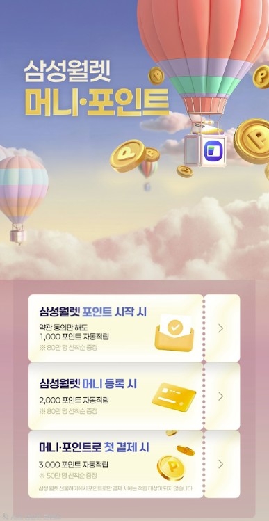 ‘삼성월렛 머니·포인트’, 출시 3주 만에 50만 가입 돌파… 금융-테크 협업 통했다