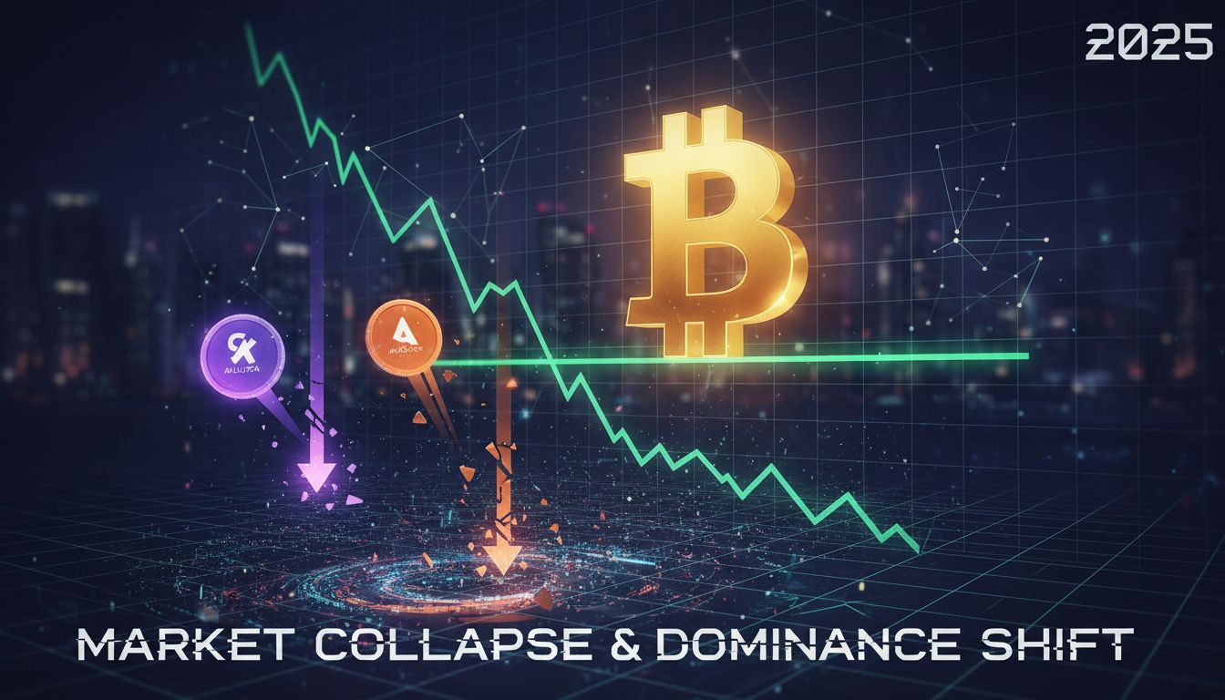 솔라나·아발란체, 2025년 65% 폭락…수익 없는 레이어1 토큰의 몰락