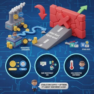 분석 “스테이블코인 발행에도 상승 동력 역부족”