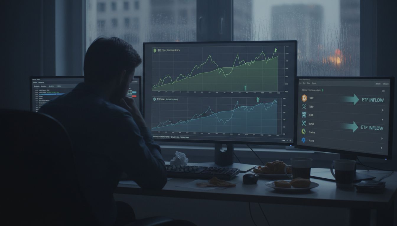 XRP·솔라나 ETF ‘순유입’…비트코인 약세 속 알트코인 강세 조짐