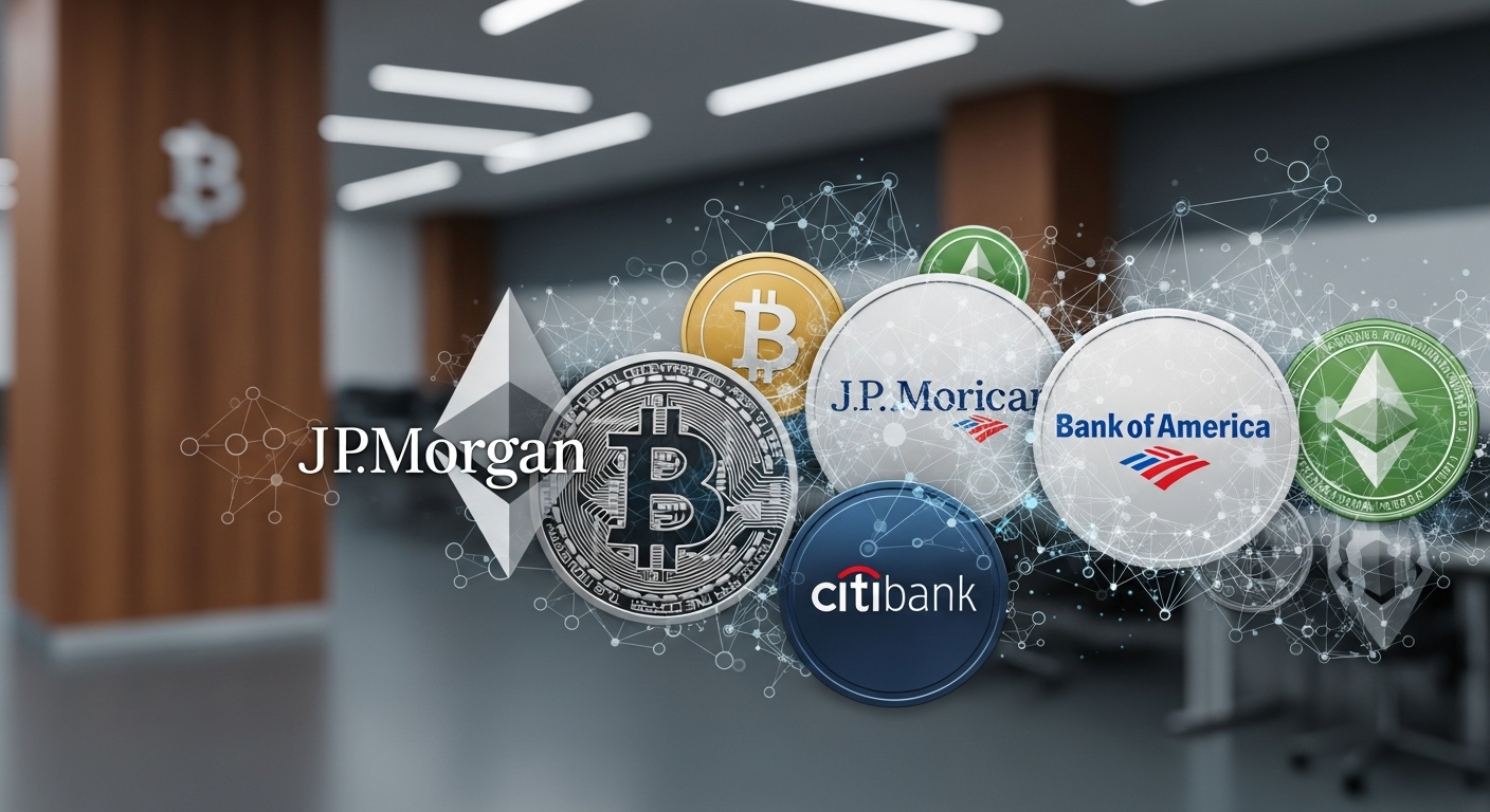JP모건·씨티 ‘토큰화 금융’ 본격화…미 은행, 암호화폐 대신 제도권 블록체인 집중