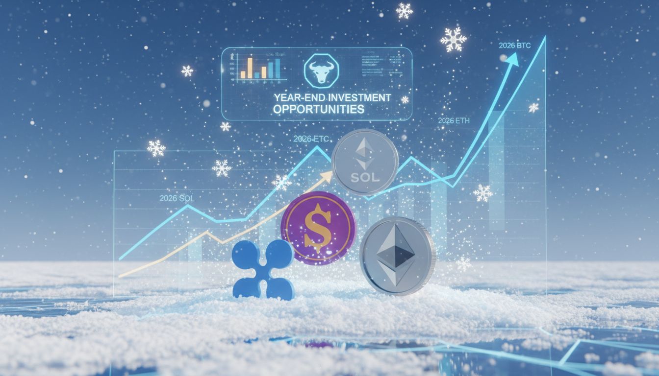 XRP·솔라나·이더리움, 2026년 강세장 앞두고 연말 ‘저점 매수’ 기회로 부각