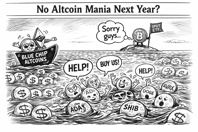 [코툰] "내년에는 알트코인 불장 없을 것"
