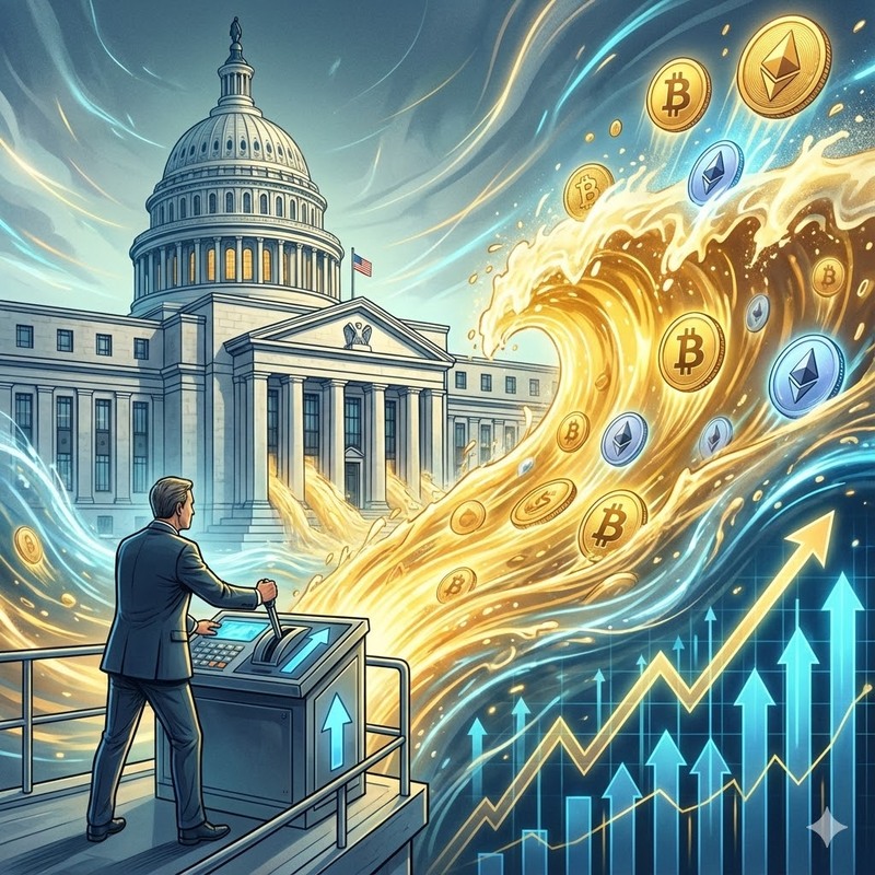 연준, 2020년 이후 첫 돈풀기…68억 달러 투입으로 암호화폐 대반등 시작?