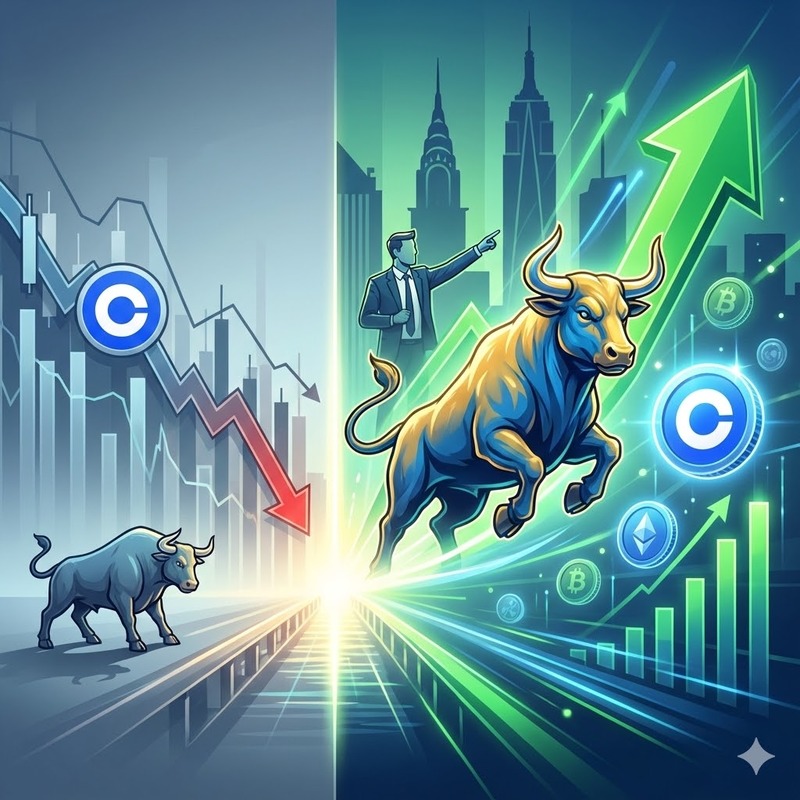 코인베이스 40% 꺾였는데…번스타인 "510달러 간다" 확신