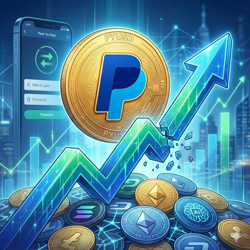 페이팔 스테이블코인, 90일 만에 216% 폭등…테더 아성 넘볼까?