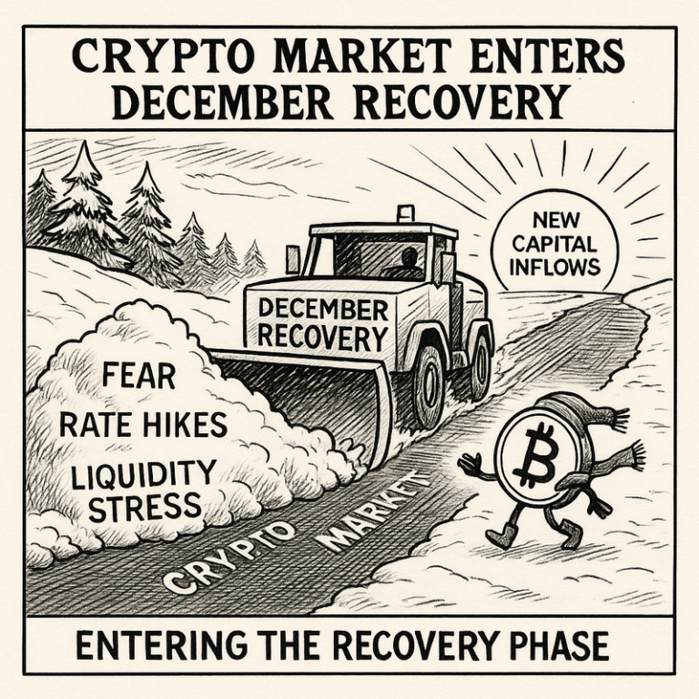 [코툰] "암호화폐 시장, 12월 회복 국면 진입"