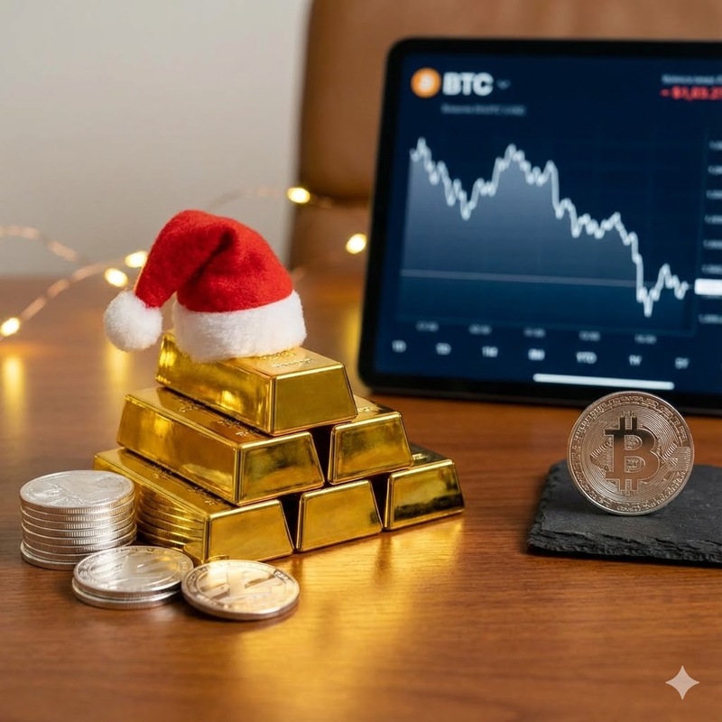 "비트코인에서 갈아타야 하나"…금값, 1979년 이후 최대 폭등