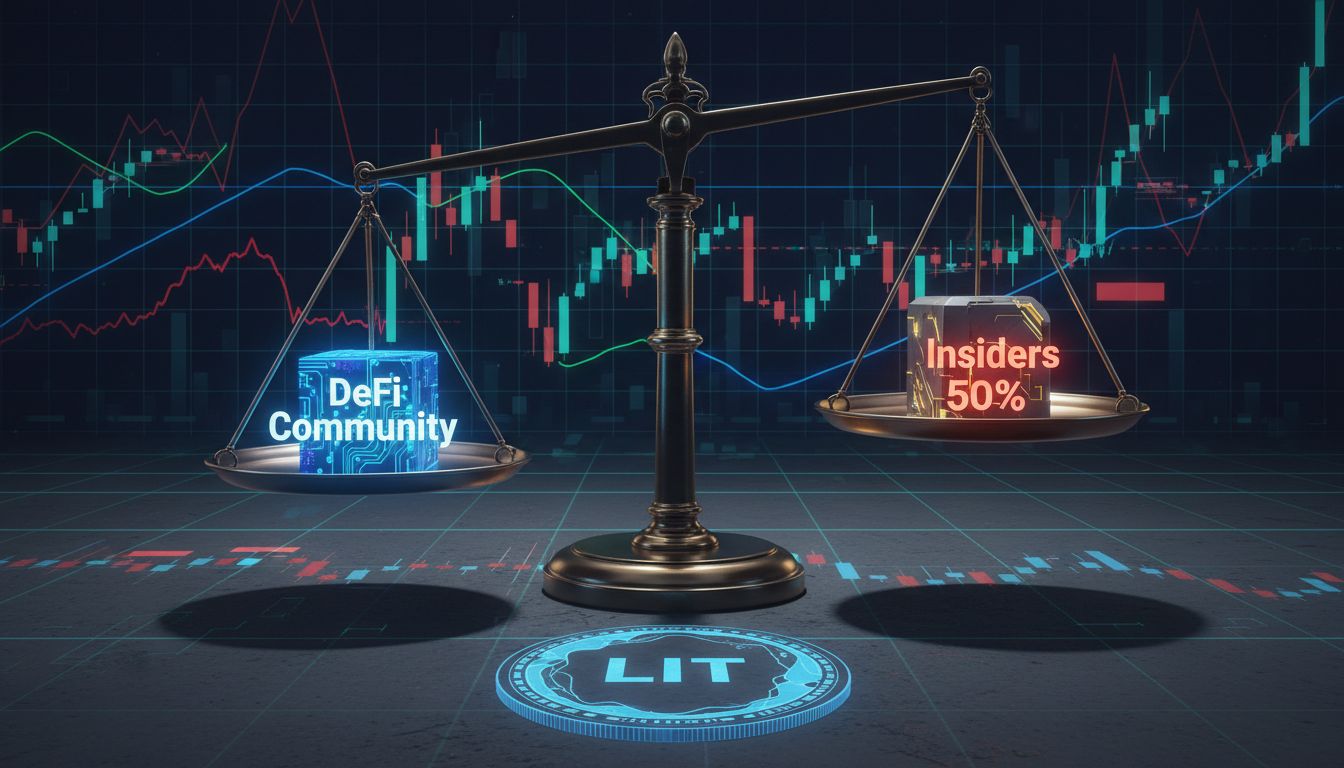 Lighter ‘LIT’ 토큰 배분 두고 DeFi 커뮤니티 논란… 내부자 몫 50%에 반발