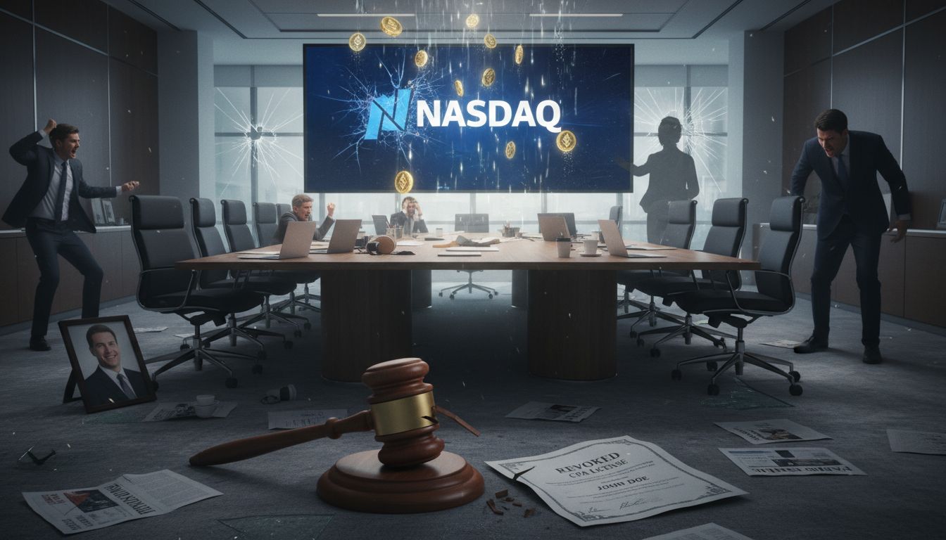 트럼프 대통령 가족 연루한 WLFI 발행사, 감사 무자격 논란에 나스닥 상장폐지 경고