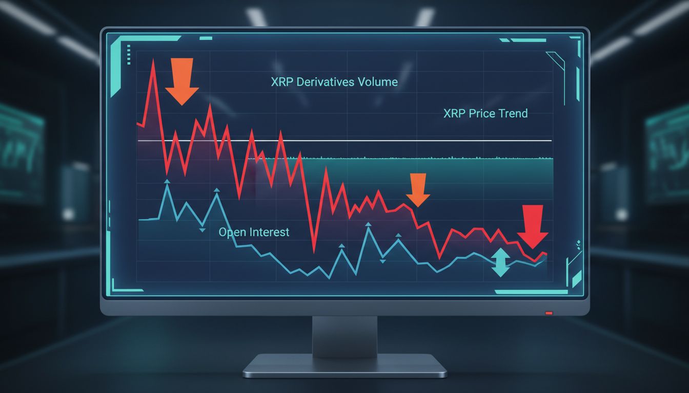 XRP 파생상품 레버리지, 2년 만에 최저…투기 청산에 건전성 회복 신호
