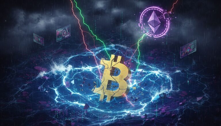 비트코인·이더리움 급락에 시장 ‘극단적 공포’…파생상품 청산만 8,600억 원