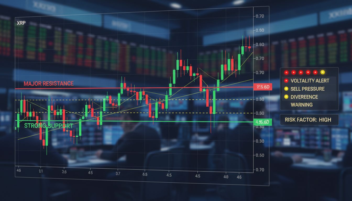 XRP, 1.90달러 지지선 위태…TD 시퀀셜 ‘하락 경고’에 투자자 긴장 고조