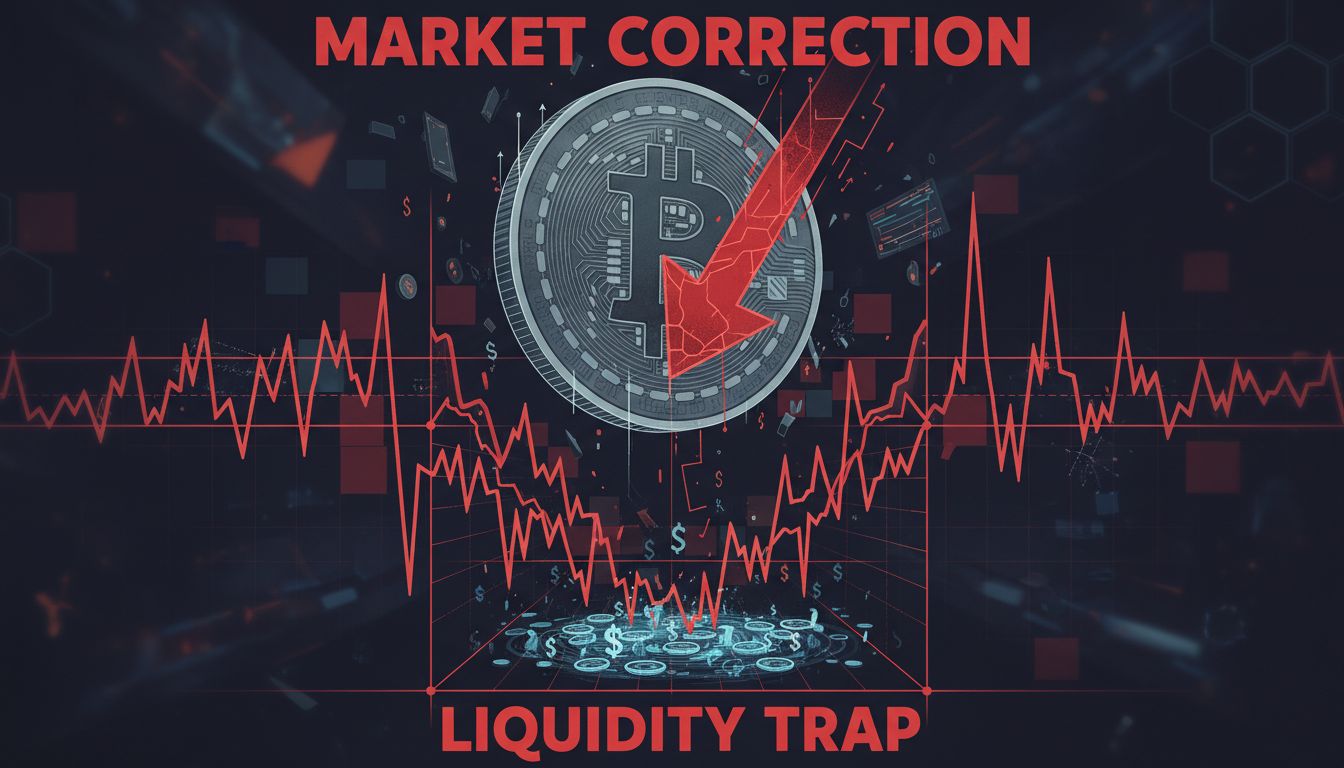 비트코인 $BTC, 유동성 함정 속 일시 반등…전문가 ‘2026년까지 하락 지속’ 경고