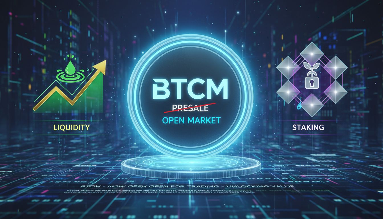 BTCM, 0.015달러 프리세일 종료…6달러 기준가로 28일 상장 돌입