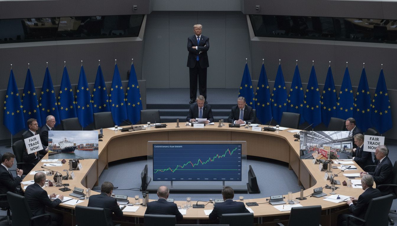 EU, 트럼프 관세 발표에 긴급 회의…비트코인($BTC)은 ‘무반응’