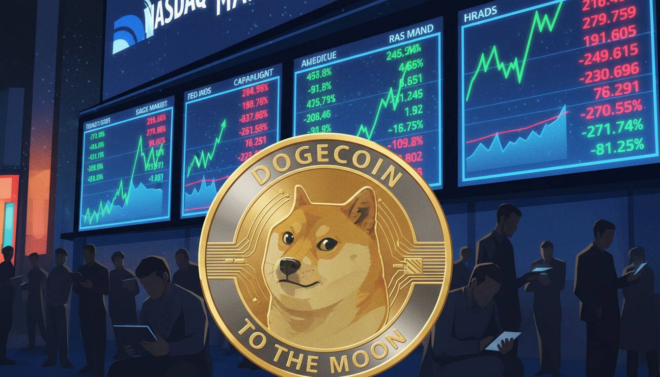 도지코인($DOGE) 현물 ETF ‘TDOG’ 나스닥 상장…초반 거래는 기대 이하