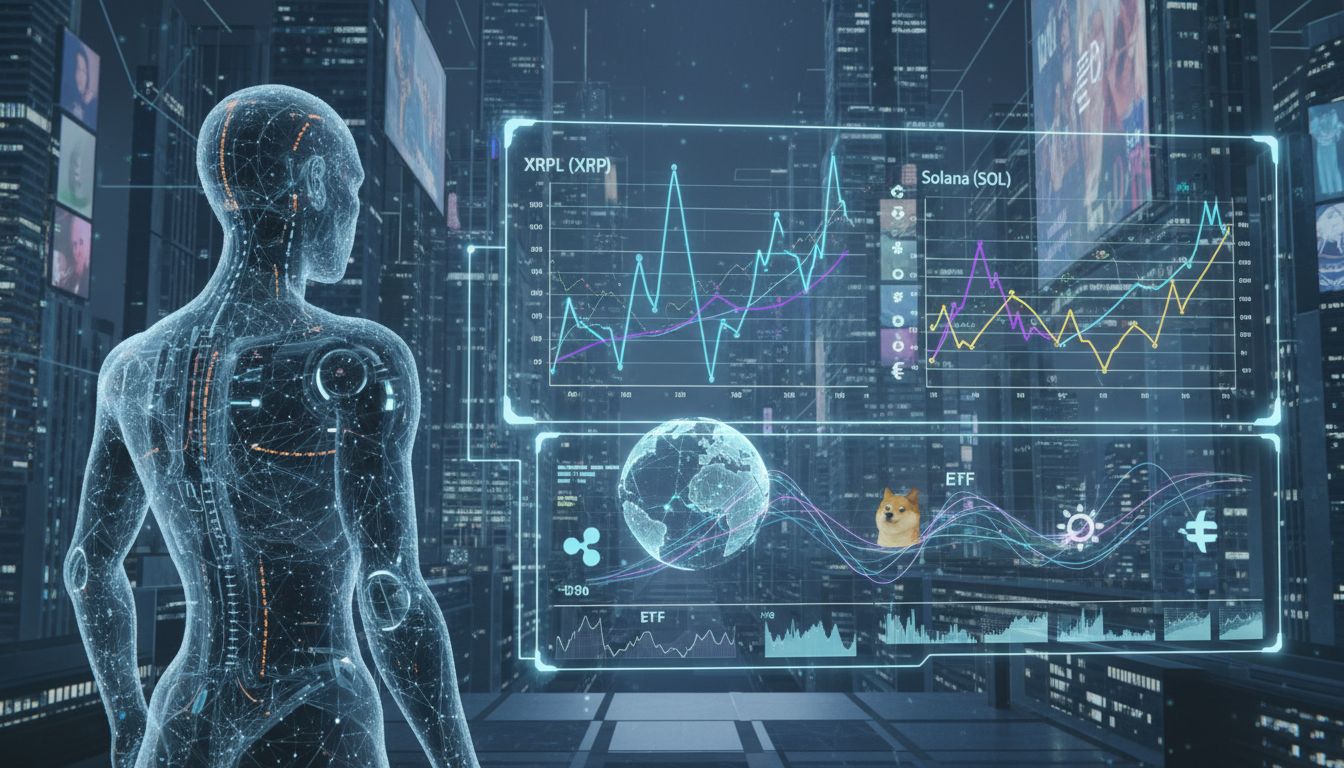 XRP·솔라나·도지코인, 중국産 AI ‘KIMI’ 2026 전망…“ETF 수혜로 최고가 경신 근접”