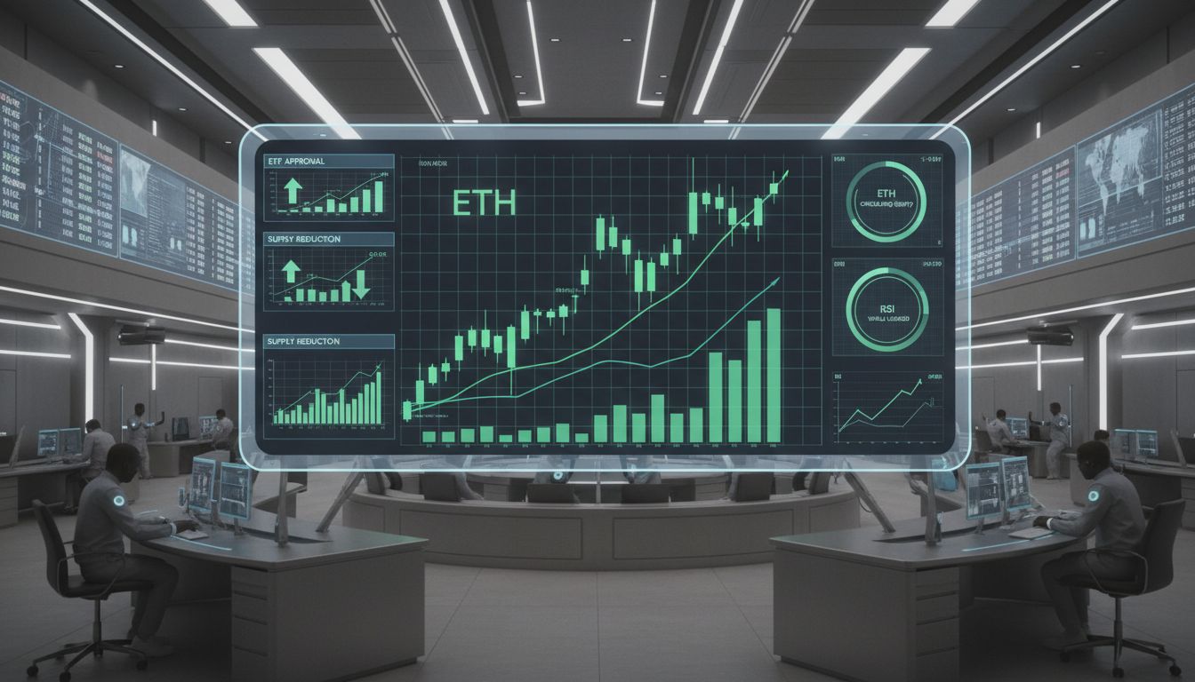 이더리움($ETH), 2026년 연말 최대 1만1,000달러 전망… ETF 자금·공급 감소가 견인