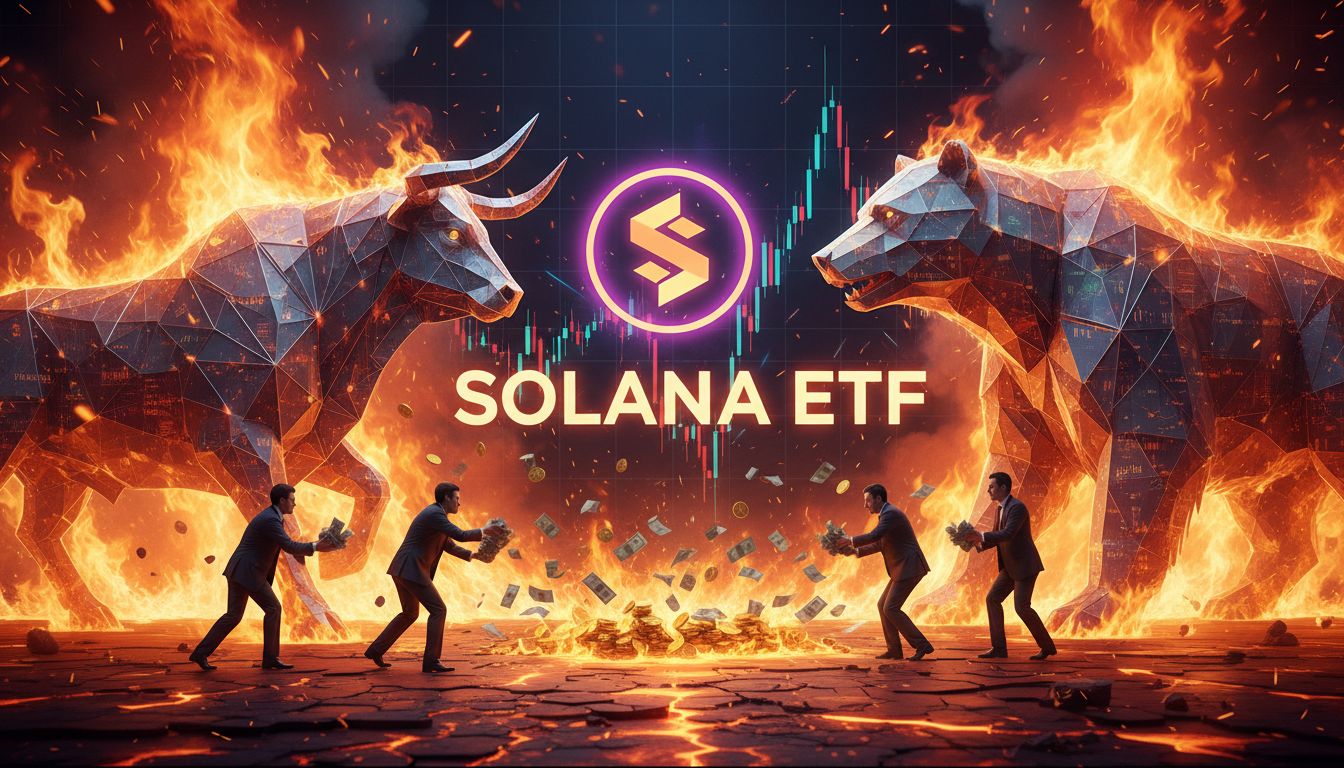 900만 달러 유입… 솔라나 ETF, 약세장 속 ‘기관 베팅’ 계속될까
