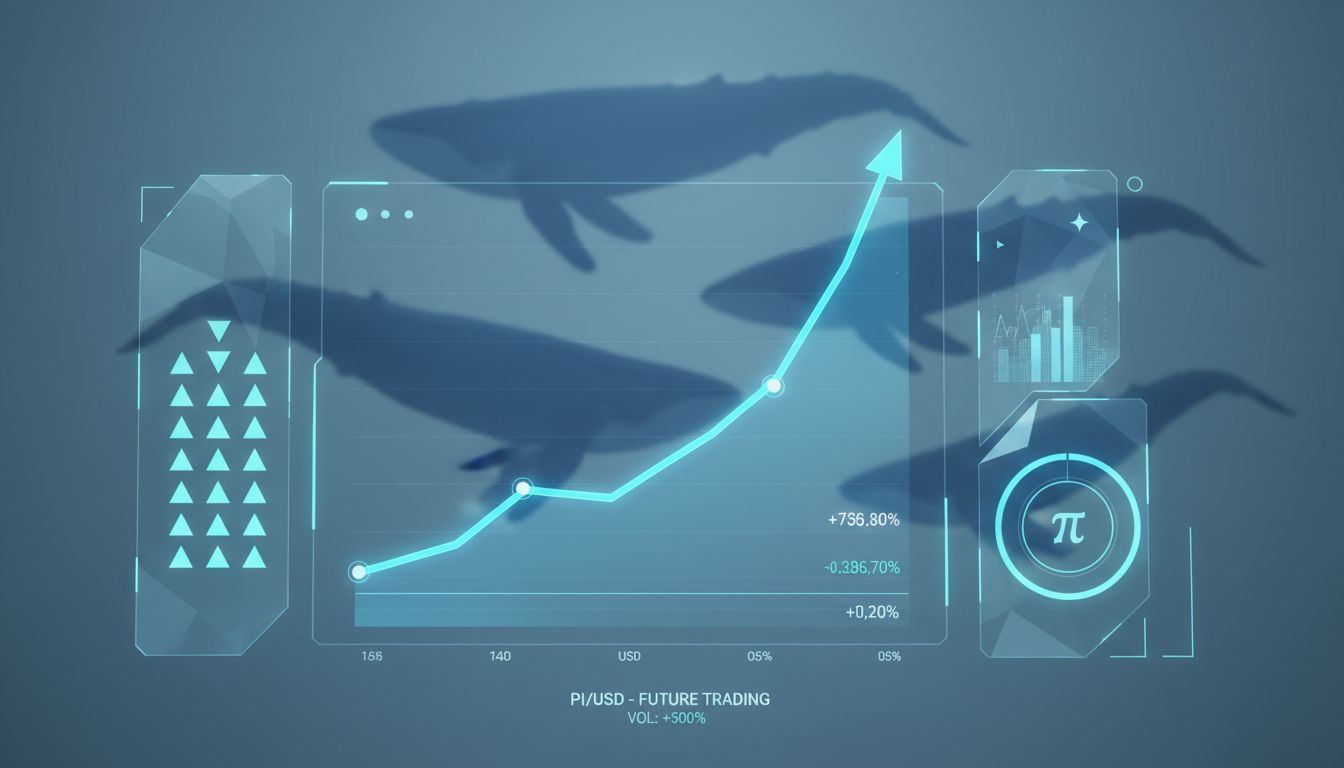 Pi 코인, 7일 연속 ‘조용한 급등’…기관·고래 진입 신호 뚜렷