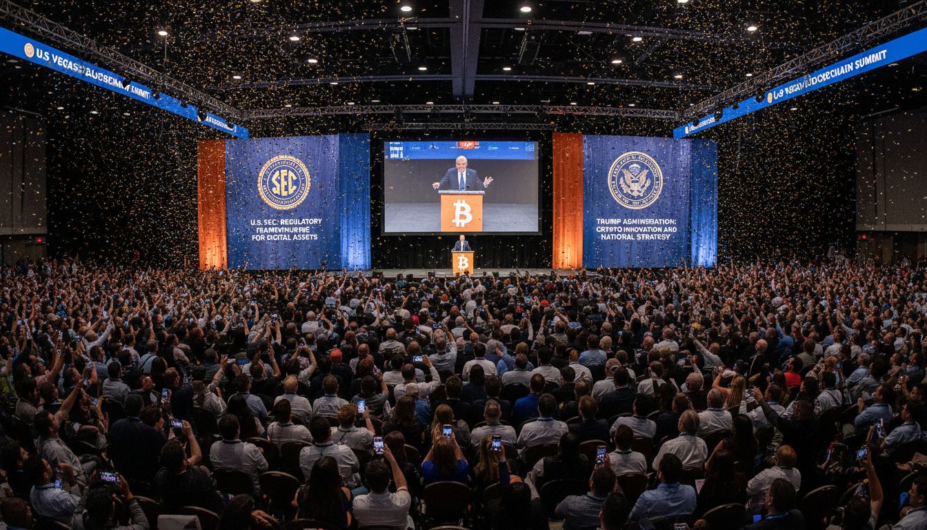 4만 명 모인다… SEC 의장 첫 연설, 트럼프 ‘크립토 수도’ 본격 시동