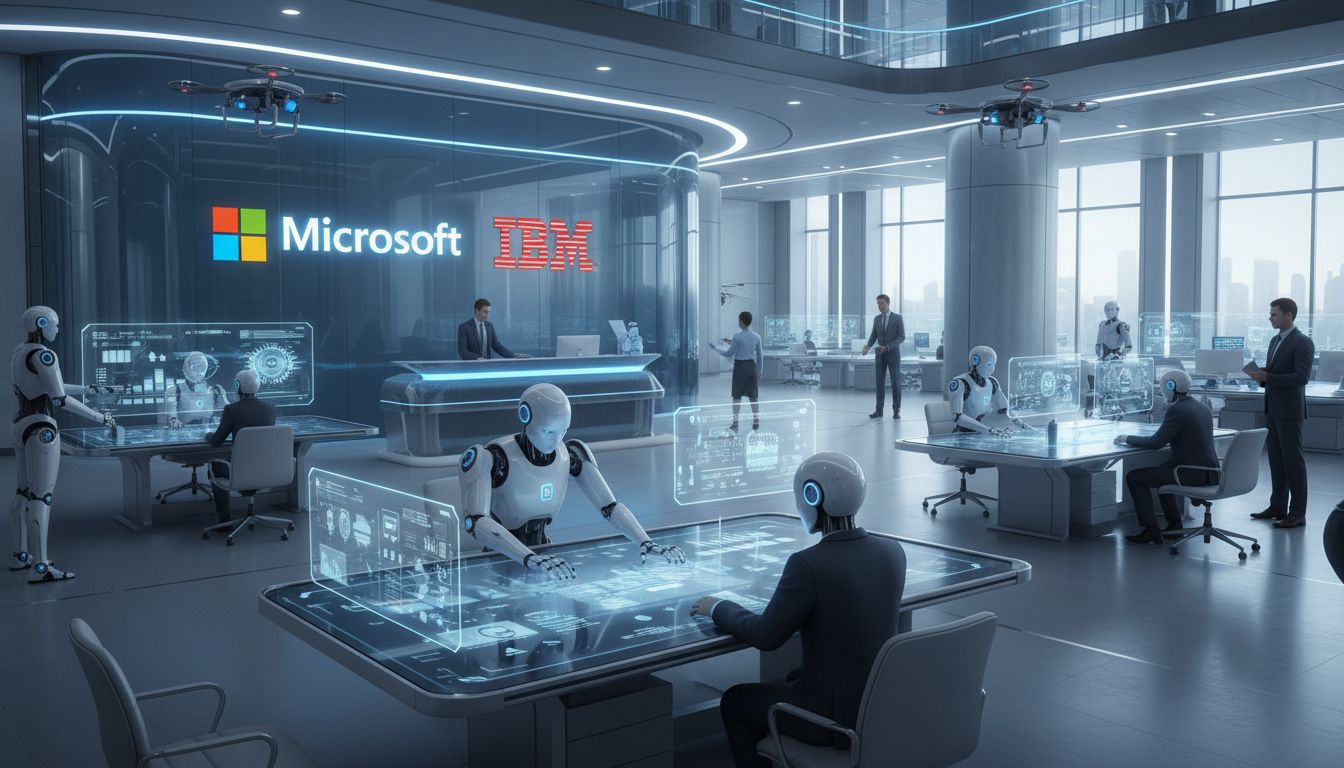마이크로소프트·IBM, 차세대 ‘에이전틱 AI’로 로봇·기업 자동화 본격 확대