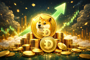 도지코인, 시세 역헤드앤숄더 형성…“0.18달러 문 열릴까”