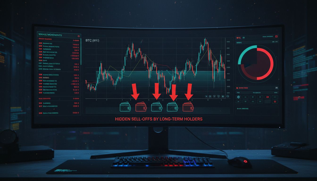 37만 BTC 이동…표면과 다른 ‘장기 보유자’ 매도 경고등