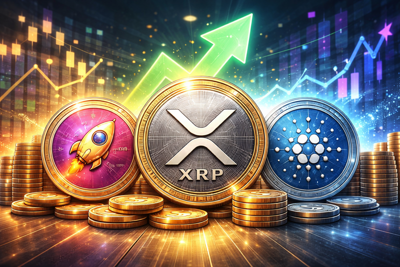 XRP·PUMP·카르다노, 2026년 초 진짜 주도주는?