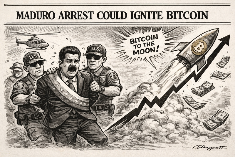 [코툰] “美 마두로 체포, 비트코인 가격 급등 촉발할 것”