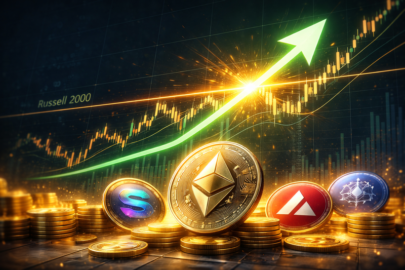 러셀2000 돌파 시그널 점등…2026년 알트코인 대세장 온다