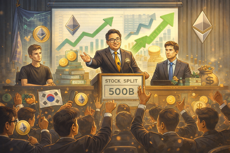 비트마인 톰 리, 왜 한국 주주들에게 "제발 투표해달라" 호소했나?