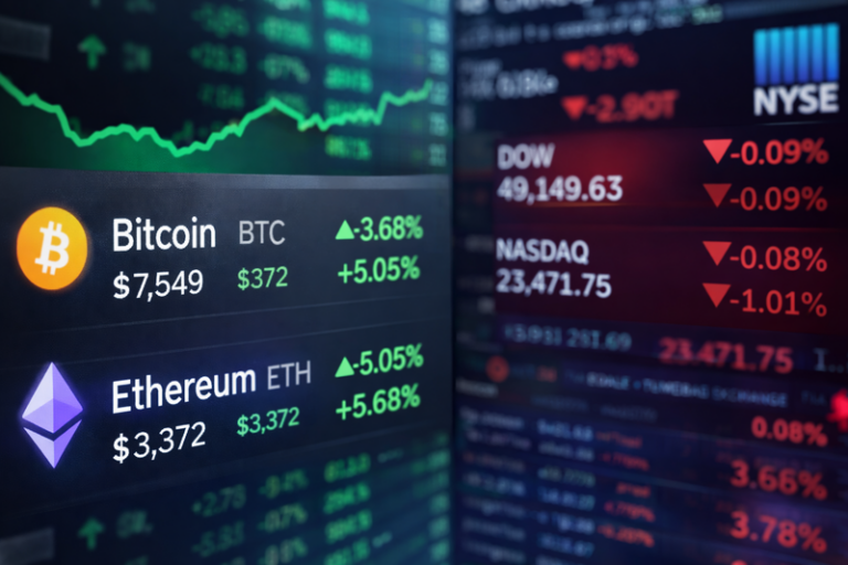 이란 군사 개입 저울질하는 트럼프…증시 울고, 코인 웃다