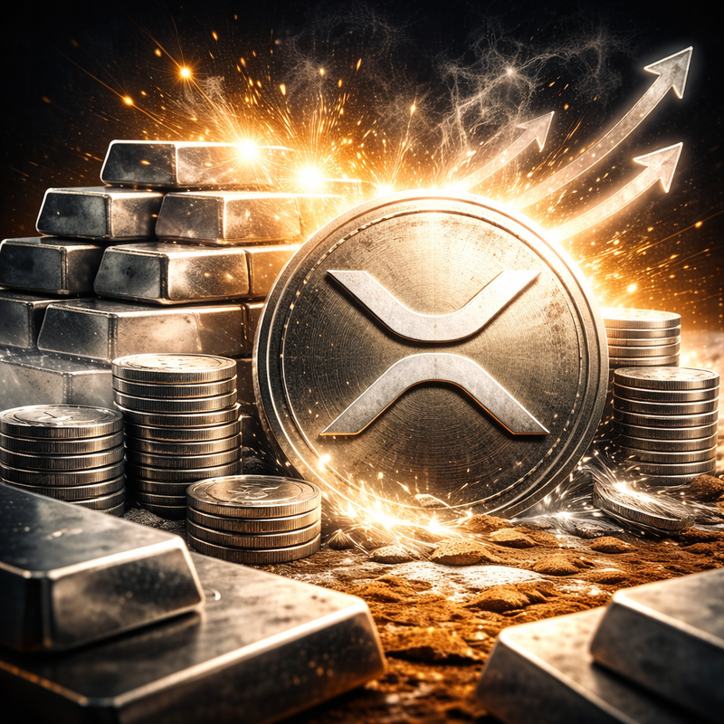 블랙스완 공동 설립자 "XRP, 실물 은 폭등 패턴 재현한다"