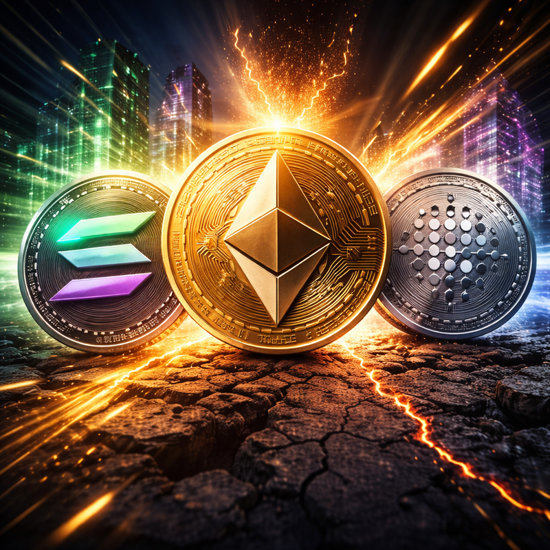 솔라나 독주 체제?…이더리움 7,000달러 갈 때 카르다노만 ‘나락’